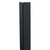 Crown LED Out box - Enkelsidig - Svart - A4 #11