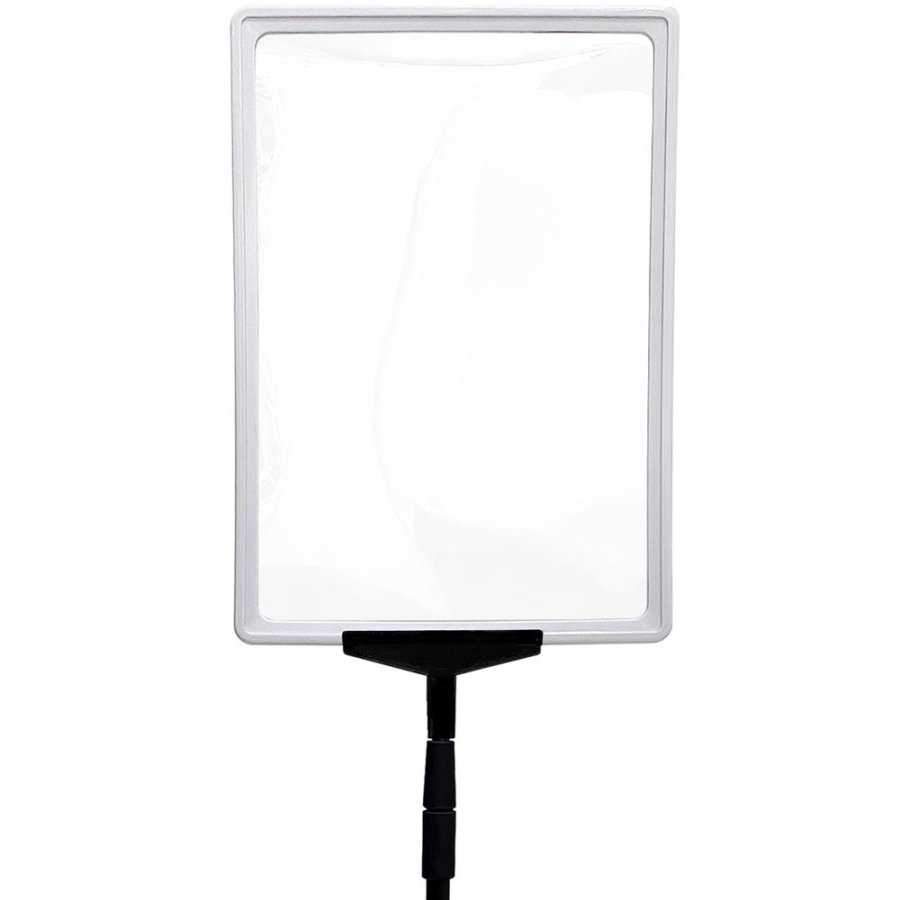 Skylth&aring;llare, Stolpe och bas av metall, ABS-ram, Svart, A4