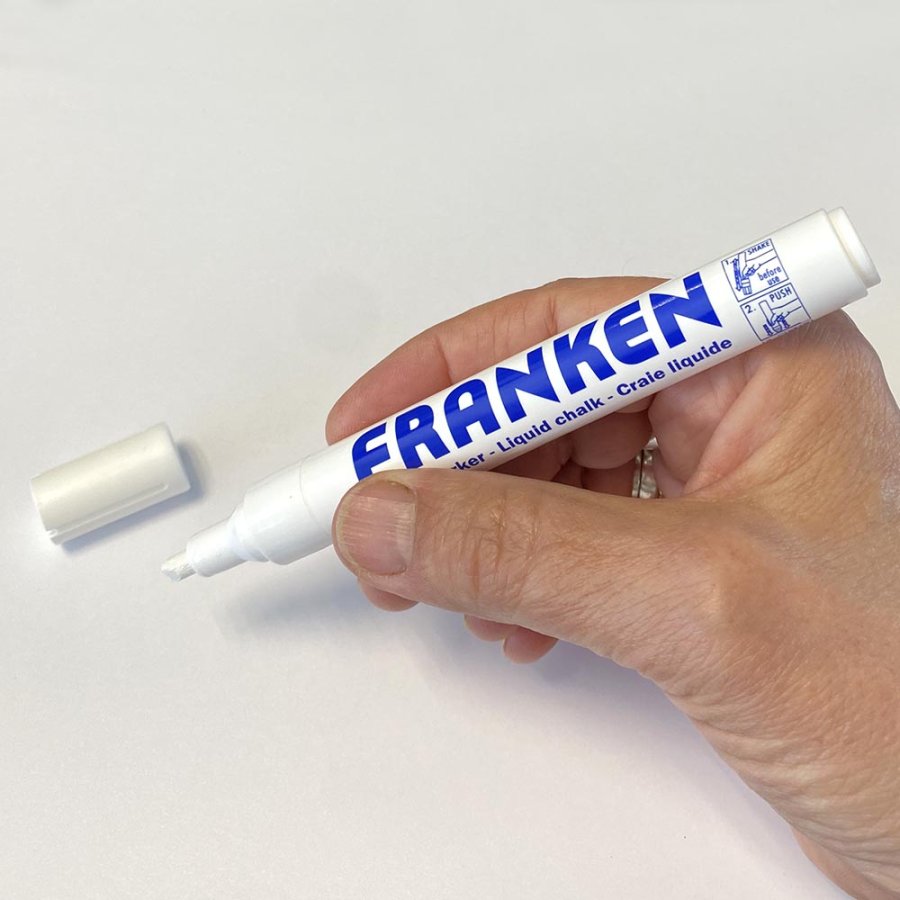 Penna f&ouml;r glastavlor i f&ouml;rpackning med 1 st.