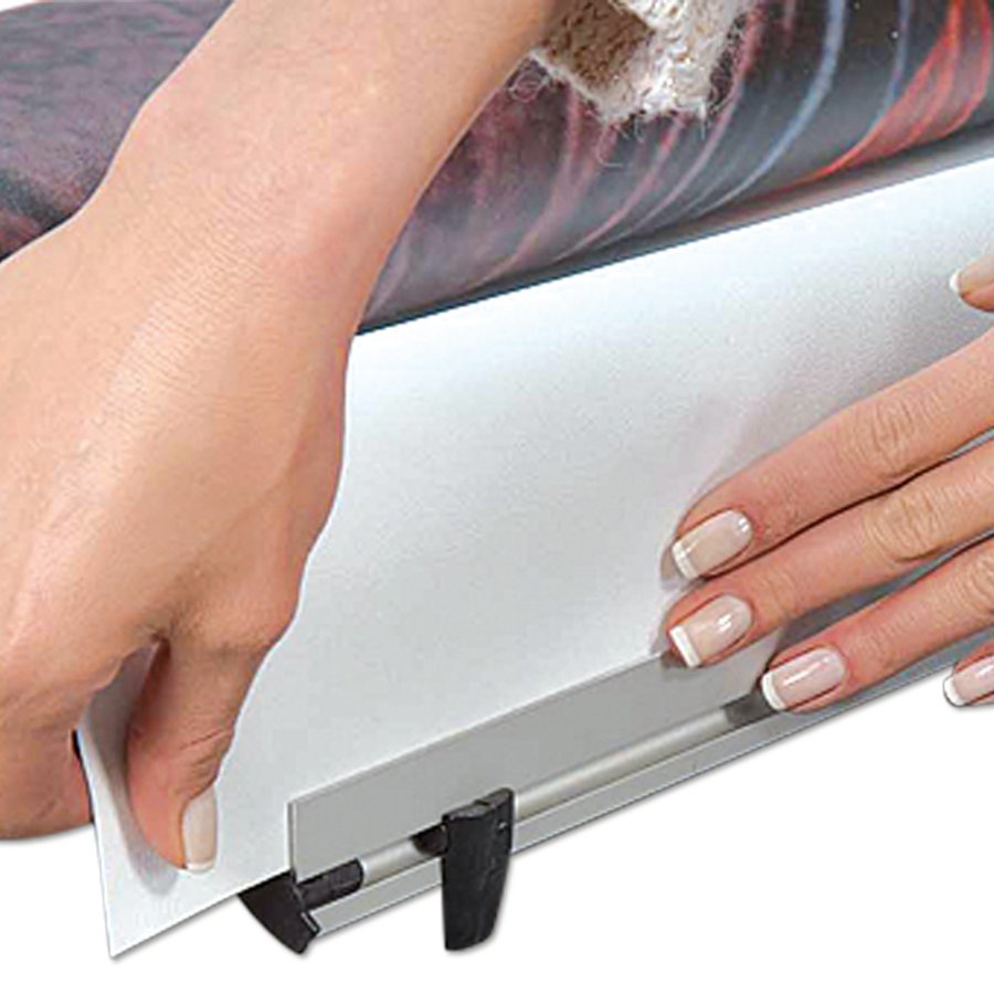 Quick L-Banner Enkeltsidet uden banner og print- 100x200cm