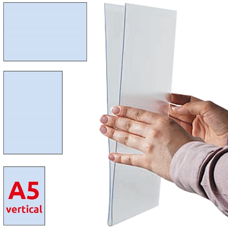 Akrylh&aring;llare, Design Stand, transparent, A5 - 14,8 x 21 cm