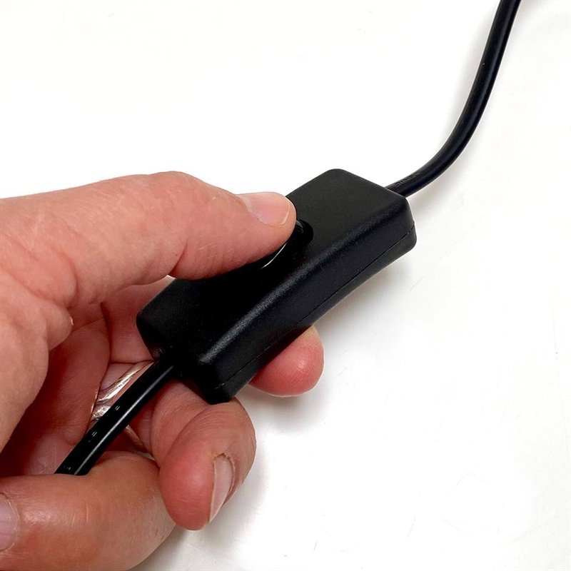 LED Spot Rund, svart, 10 Watt, för Roll-up