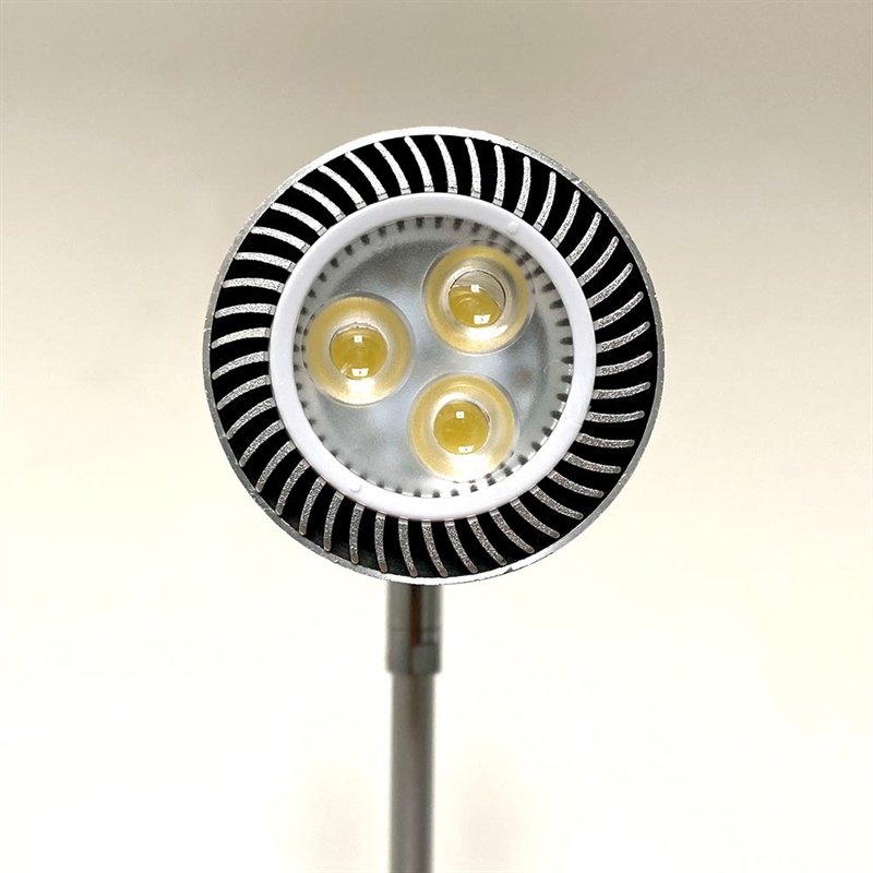 LED Spot Rund, silver, 10 Watt, för Roll-up