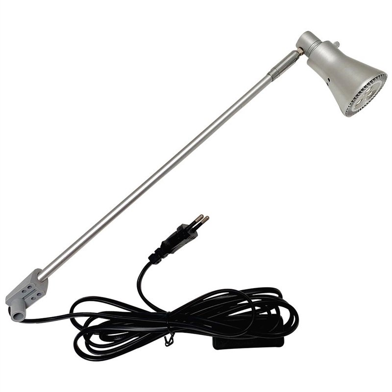 LED Spot Rund, silver, 10 Watt, för Roll-up