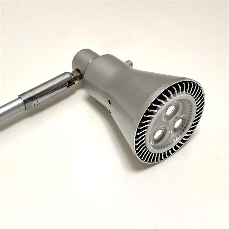 LED Spot Rund, silver, 10 Watt, för Roll-up