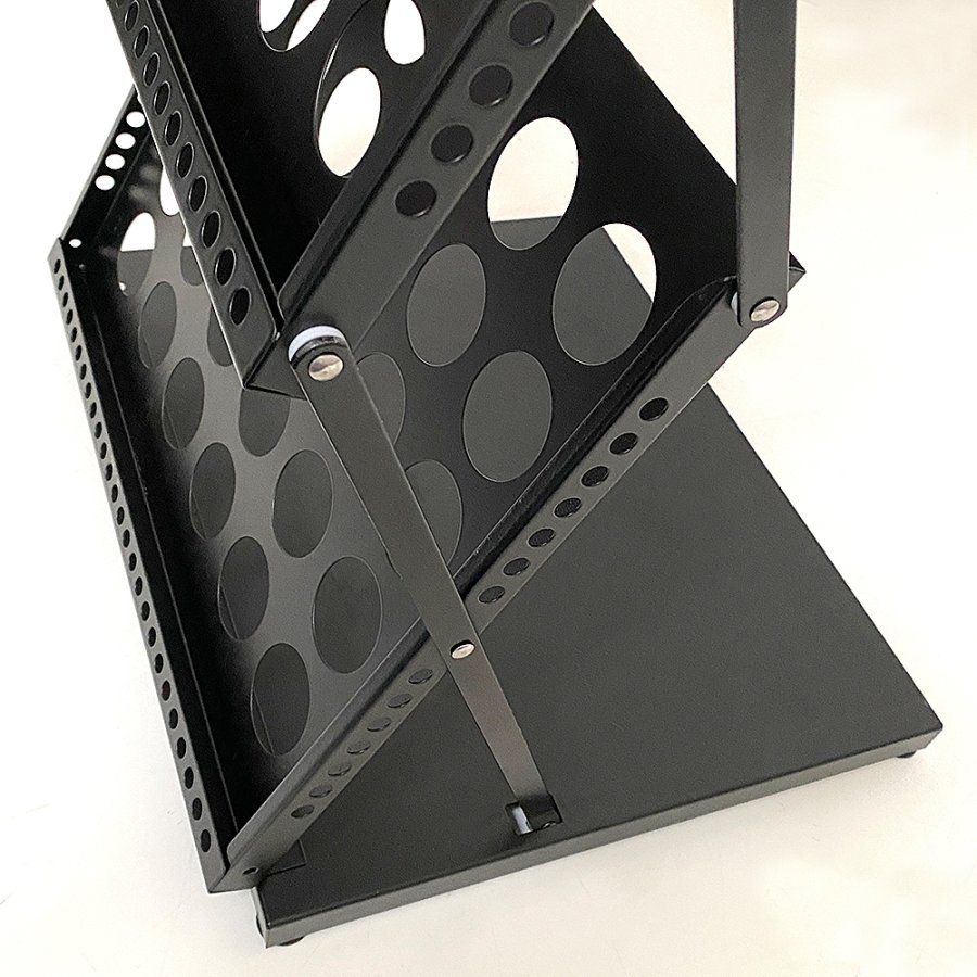 Basic Roll-up enkeltsidet - 80x200 cm - sort/krom