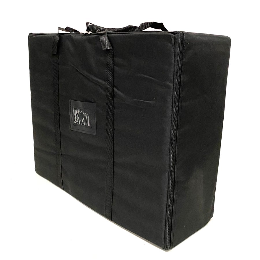 Basic Roll-up enkeltsidet - 80x200 cm - sort/krom