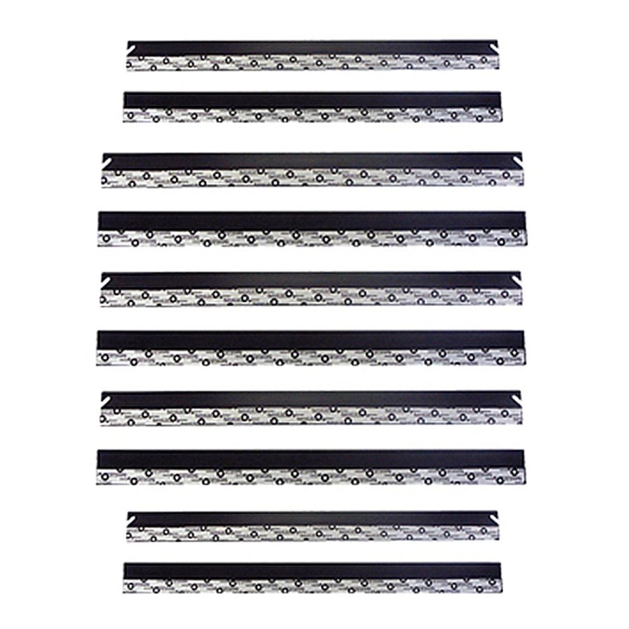 6 topp och 6 botten rem komplett set för POP-UP WALL Böjd 3x4 med klämmor