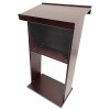 Wood Podium - Svart - Talerstol i sort #20