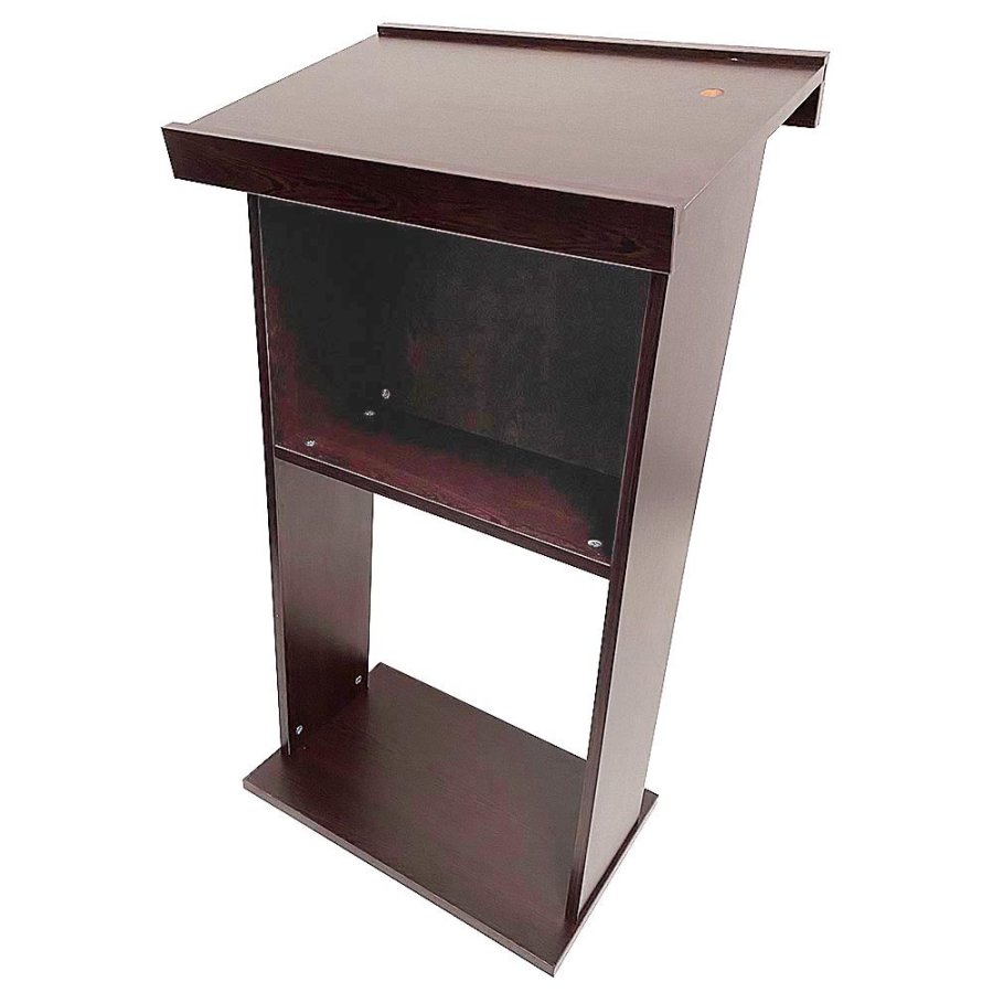 Wood Podium - Svart - Talerstol i sort