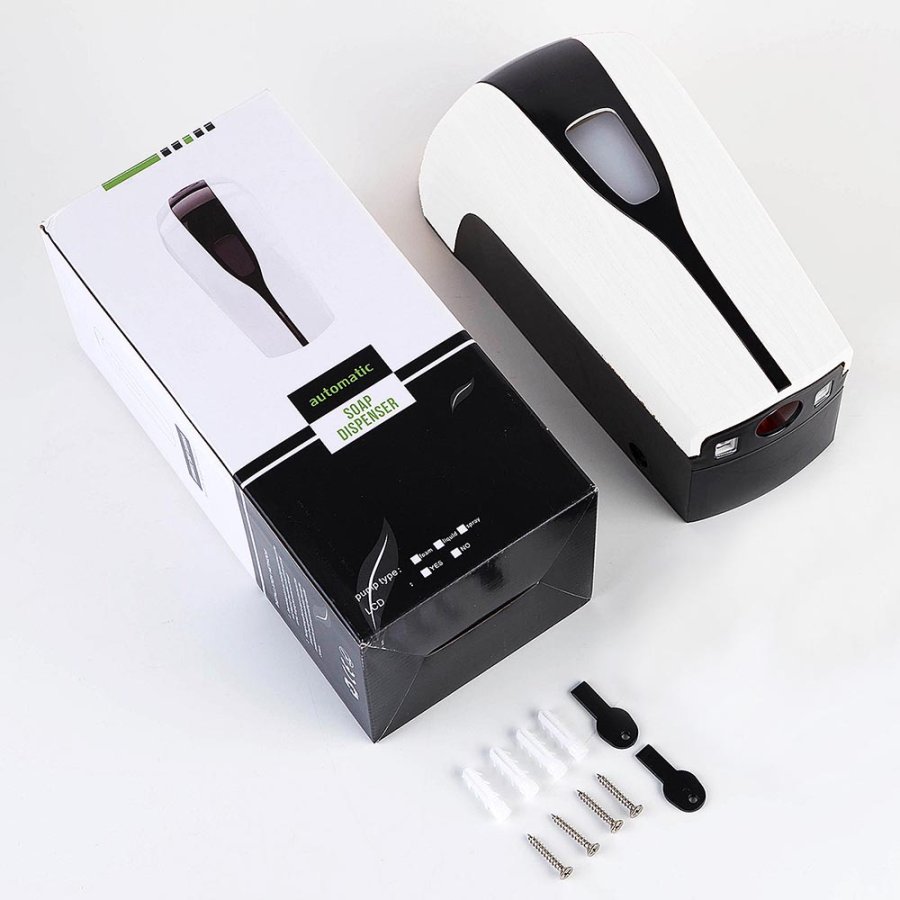 Handdesinfektionsst&auml;ll med automatisk handdesinfektionsautomat och A2 Snap-ram