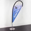 Svarta stolpar för beachflaggaa, Outdoor Drop Flag, Small #9