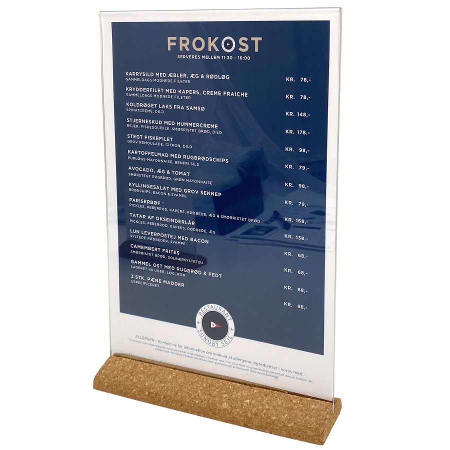 Menyh&aring;llare, kork, A4 - 21 x 29,7 cm