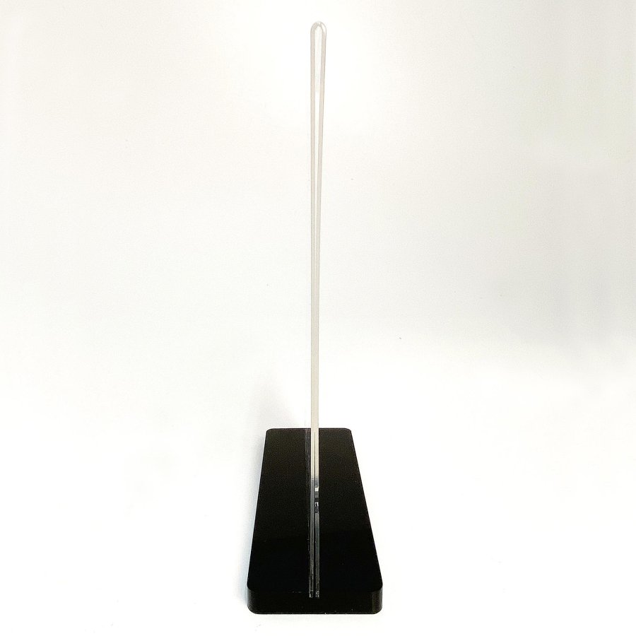 Black Bottom Menuställ vertikal - A4 - 21x29,7 cm - svart