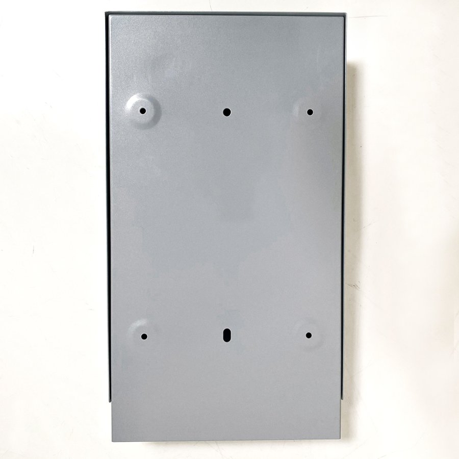 Eco Dispenser, silver with print, for dogbags and 145 cm pole