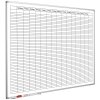 Whiteboard med veckokalender, magnetisk, Whiteboard, 100 150 cm #1