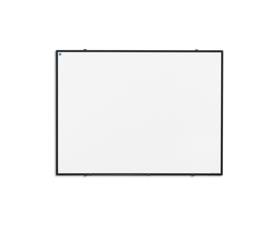 Elegant Svart Whiteboard i Keramisk Design med Aluram - 120x180cm