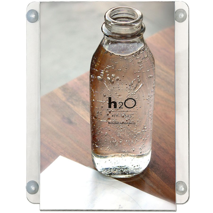 Fönsterram med sugkopp dubbelsidig vertikal - A4