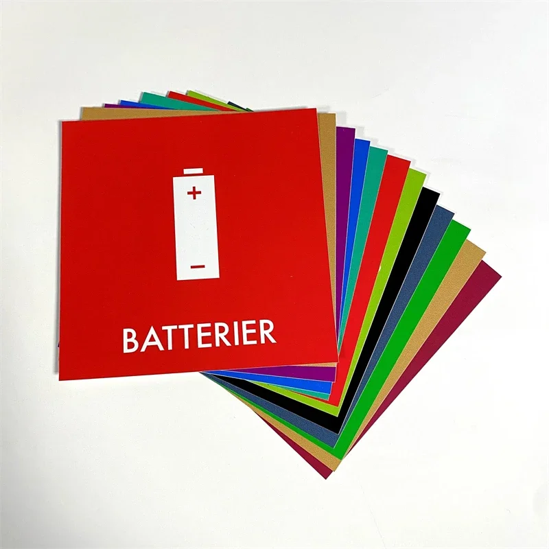 Avfallspiktogram Laminatetiketter med ikoner och dansk text f&ouml;r avfallssortering