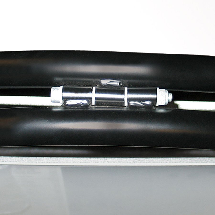 Gatupratare, logo skylt och hjul, New Gotix Lux, A1, Svart