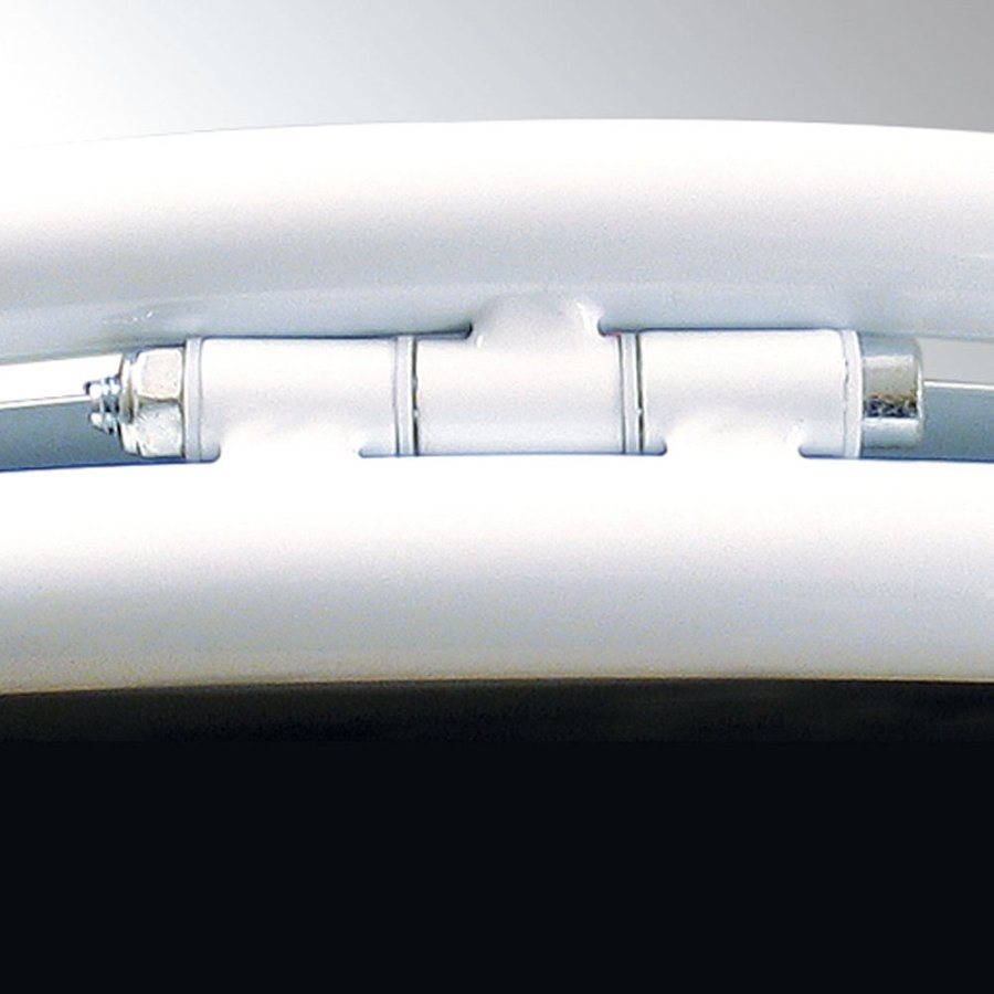 Gatupratare, logo skylt och hjul, New Gotix Lux, A1, Vit