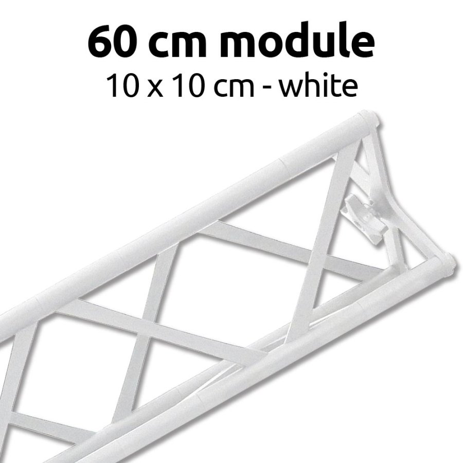 CROWN TRUSS 10x10, Modul 60cm - vit