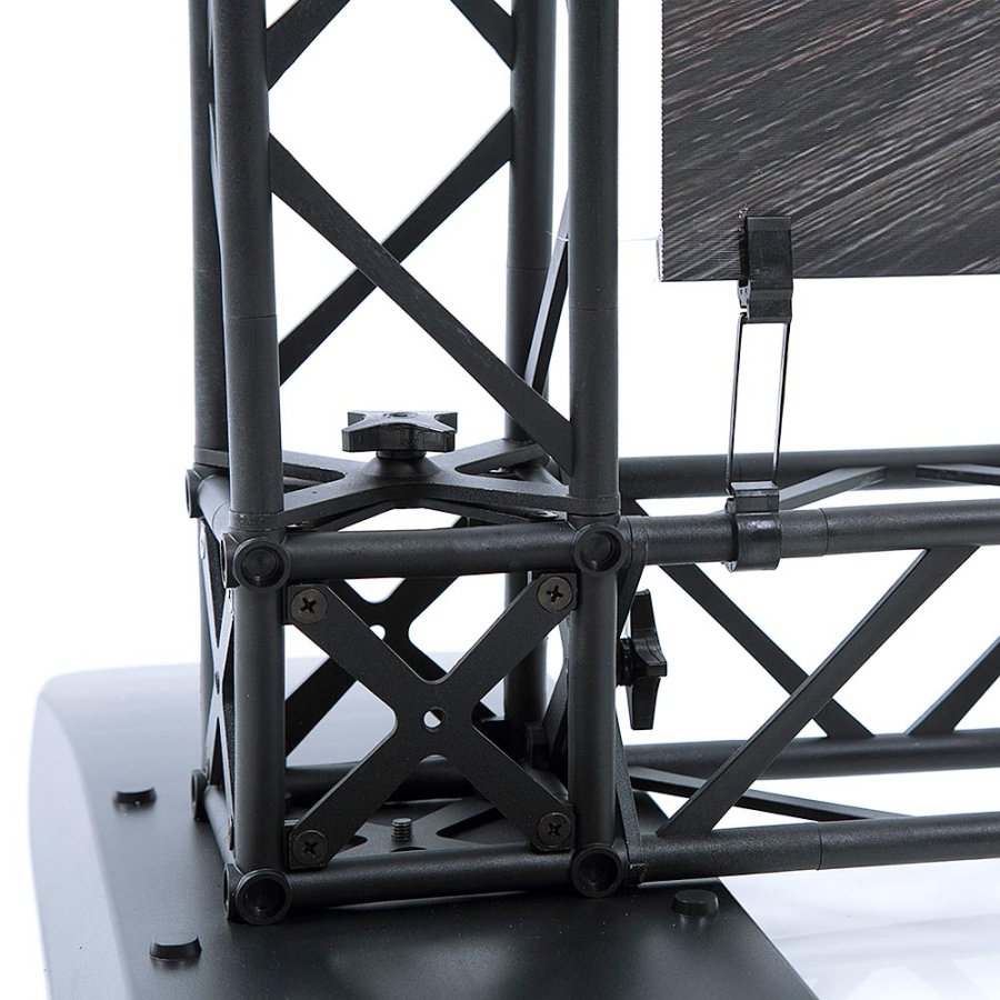 CROWN TRUSS 10x10, H&ouml;rnblock - Svart