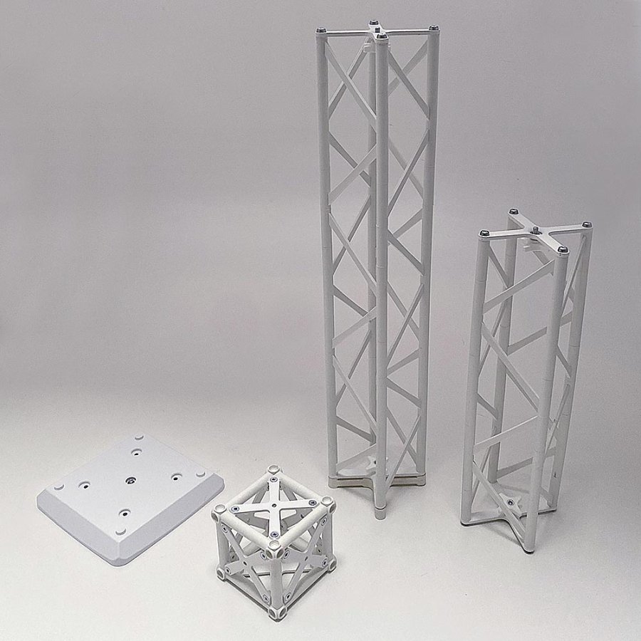 CROWN TRUSS 10x10, H&ouml;rnblock - Vit