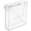 CROWN TRUSS 10x10, Broschyrdispenser A5 med beslag - vit #1
