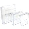 CROWN TRUSS 10x10, Broschyrdispenser A5 med beslag - vit #3