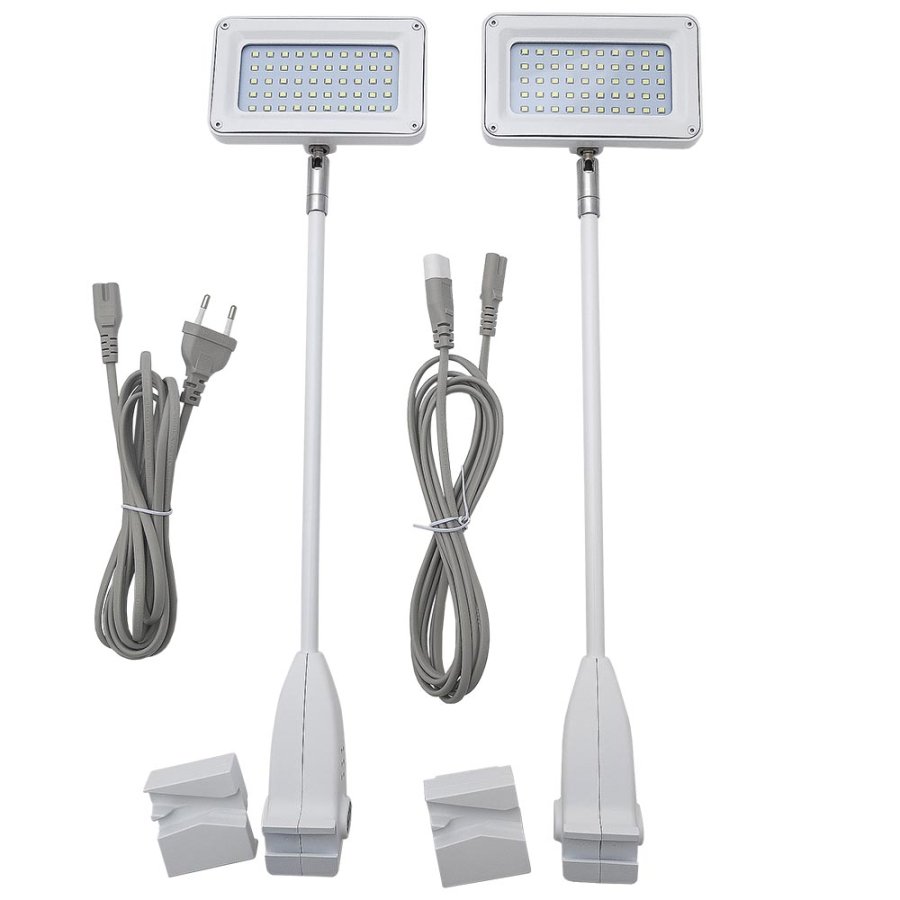 CROWN TRUSS 10x10, LED, 15 watt Spotlight, inkl. h&aring;llare - Vit. Upps&auml;ttning. = 2 st.