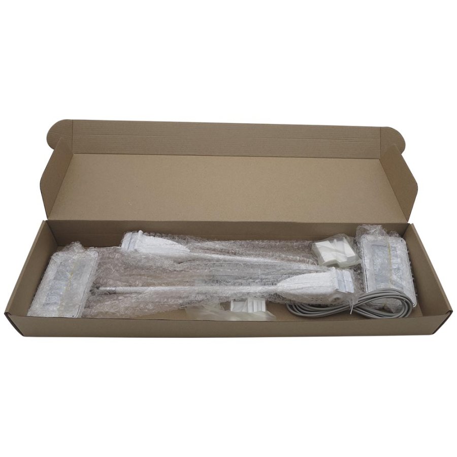 CROWN TRUSS 10x10, LED, 15 watt Spotlight, inkl. h&aring;llare - Vit. Upps&auml;ttning. = 2 st.