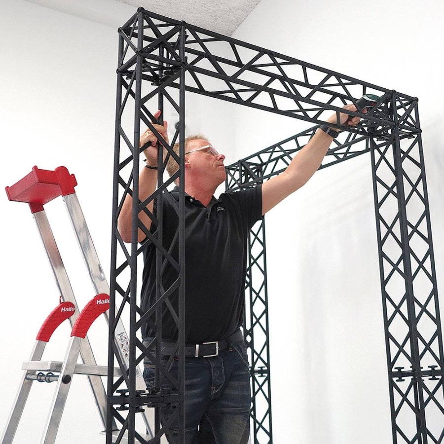 Crown Truss 10 h&ouml;rnv&auml;gg - svart