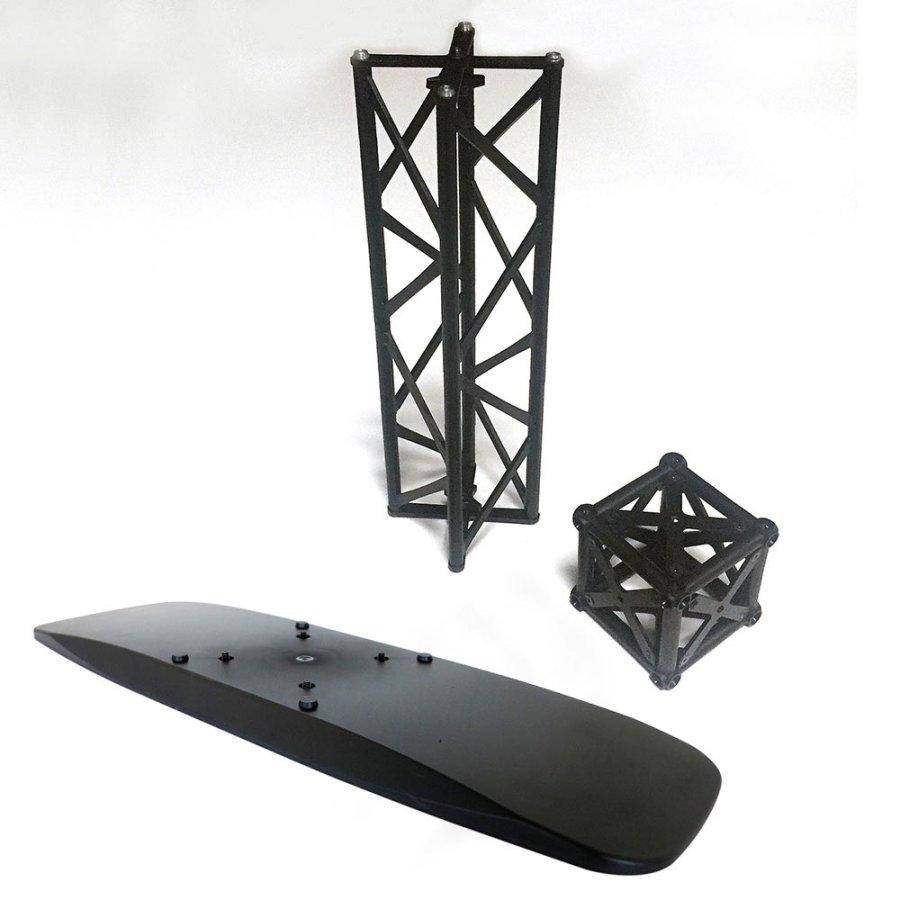 Crown Truss 10 3-delad v&auml;gg - svart