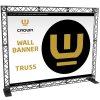 Crown Truss 10 Banner Wall - Svart #1