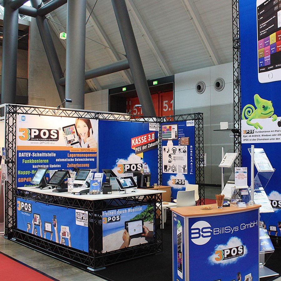 Crown Truss 10 U-form 3 x 3 m - svart