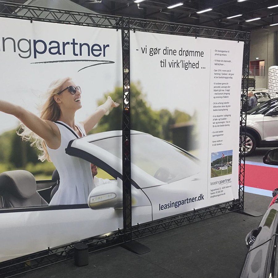 Crown Truss Top Clip svart