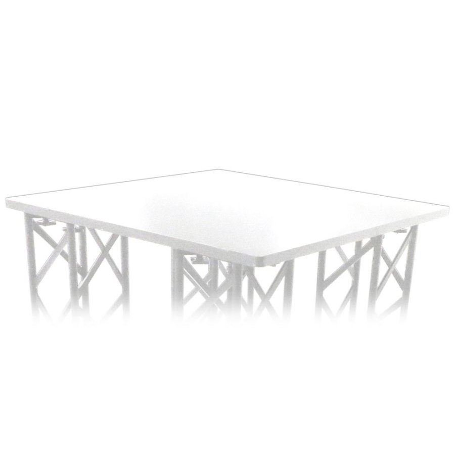 CROWN Truss B&auml;nkskiva, 65x65cm - Vit