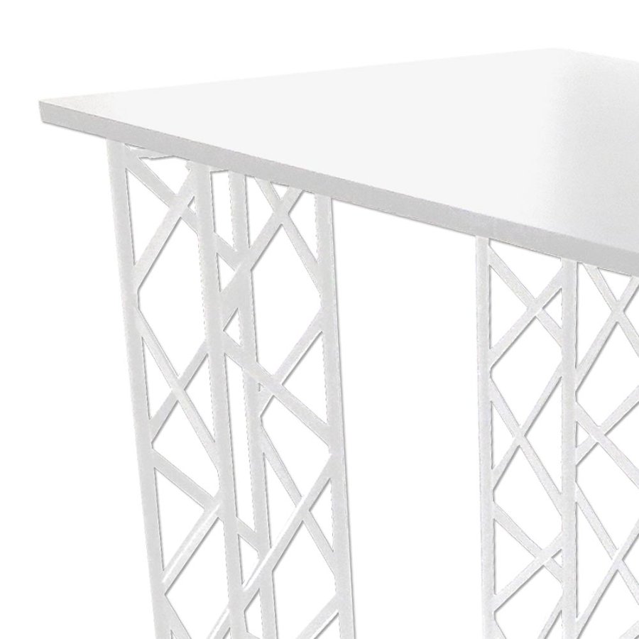 CROWN Truss B&auml;nkskiva, 125x65cm - Vit