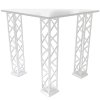 CROWN Truss B&auml;nkskiva, 95x95cm Triangel - Vit #2