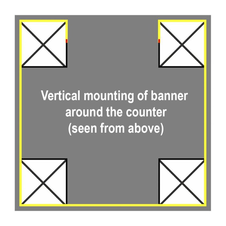 Truss Counter Square