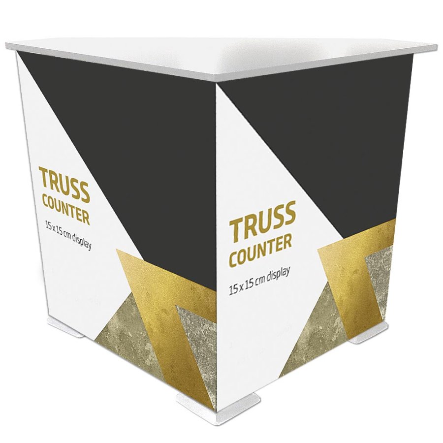 CROWN TRUSS Counter - Triangel - Vit