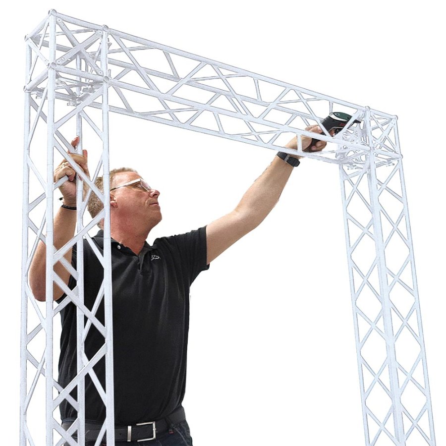 Crown Truss 15 v&auml;gg - vit