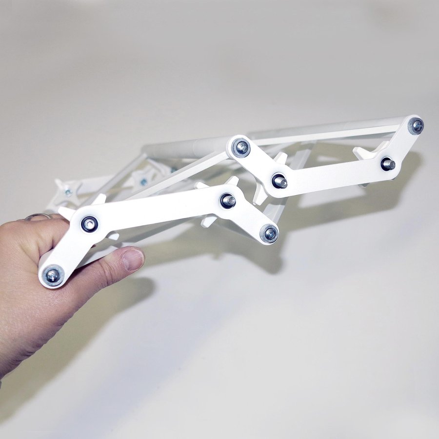 Crown Truss 15 v&auml;gg - vit