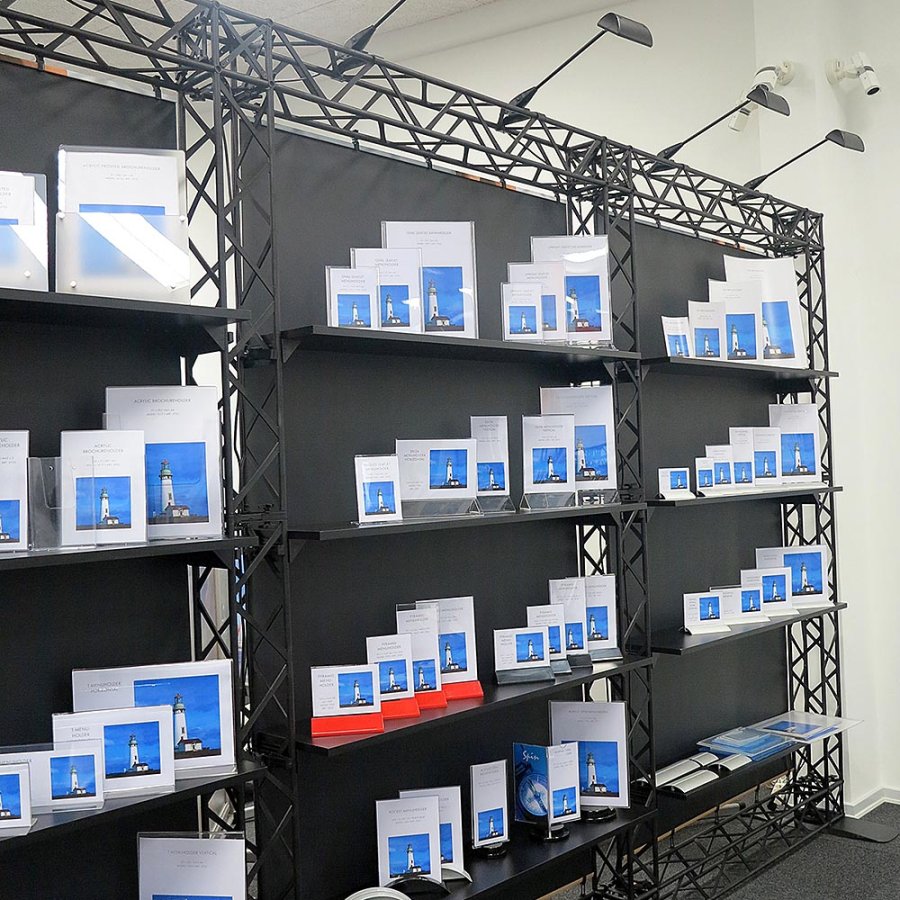 Crown Truss 15 3-delad v&auml;gg - svart