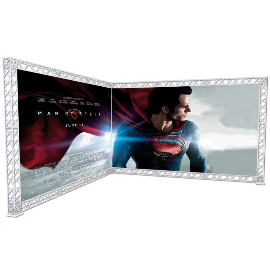 Crown Truss 15 L-form 4 x 4 m - vit