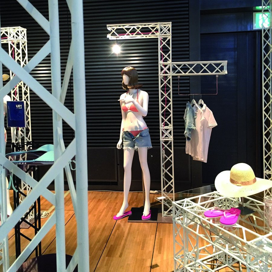 CROWN TRUSS 15 U-shape wall 3 x 3 m, 400 x 400 cm