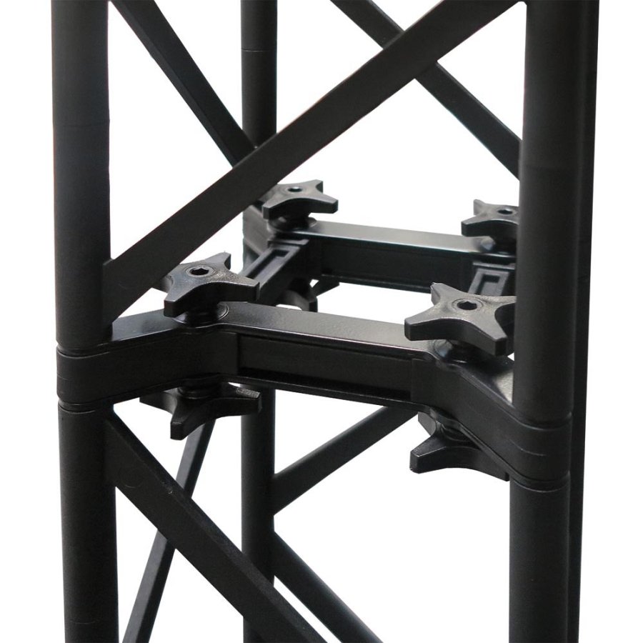 Crown Truss 15 L-form 4 x 6 m - svart