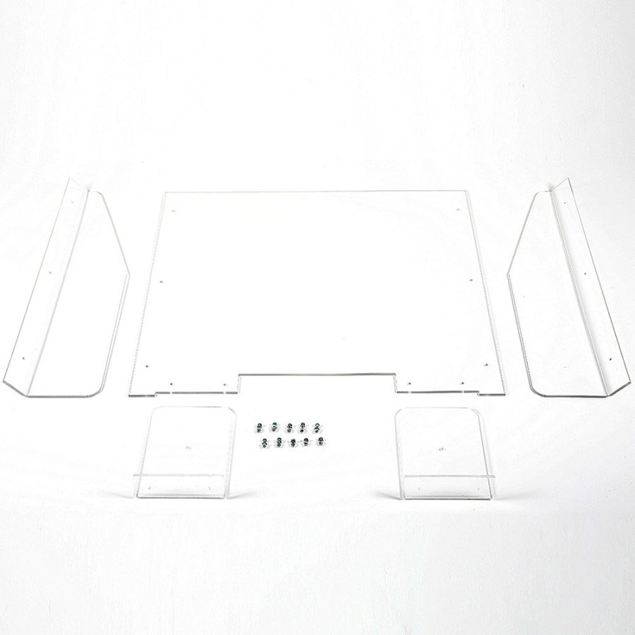 Hygiensk&auml;rm f&ouml;r bord, 90 x 65 cm