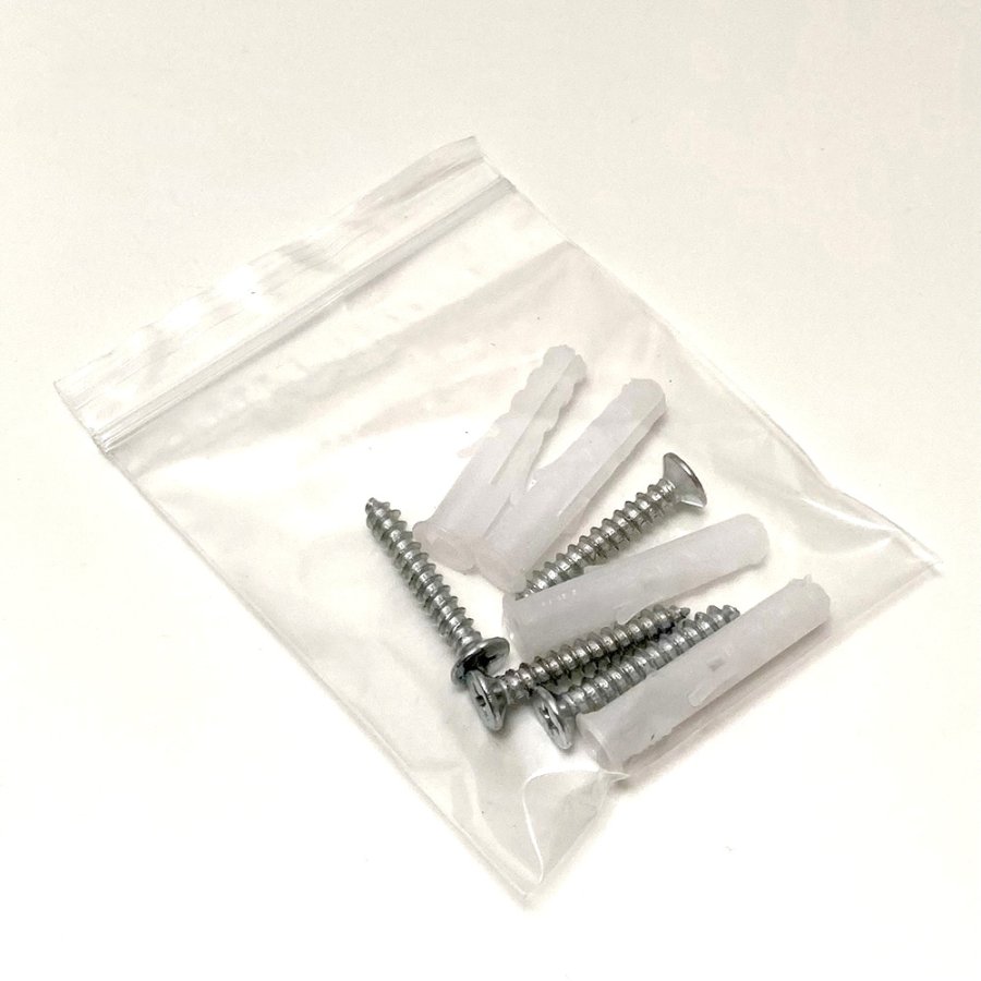 Alu sn&auml;ppramar, silver, 20 mm plan profil, A3